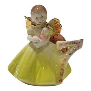 Josef Birthday Angel Figurine Ceramic 7th Seven Year Porcelain Girl Figure